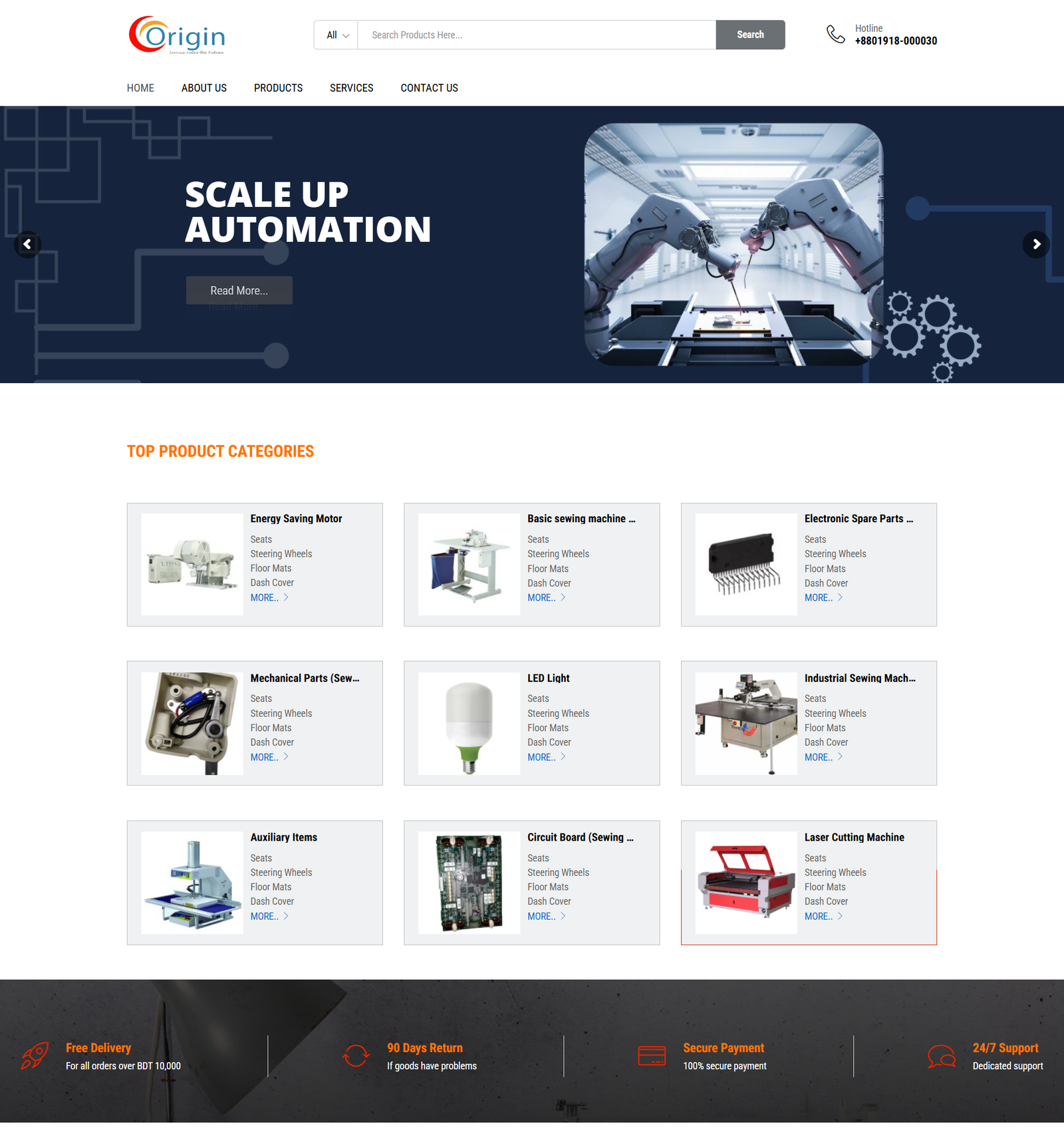 Origin Tech Digital Showcase